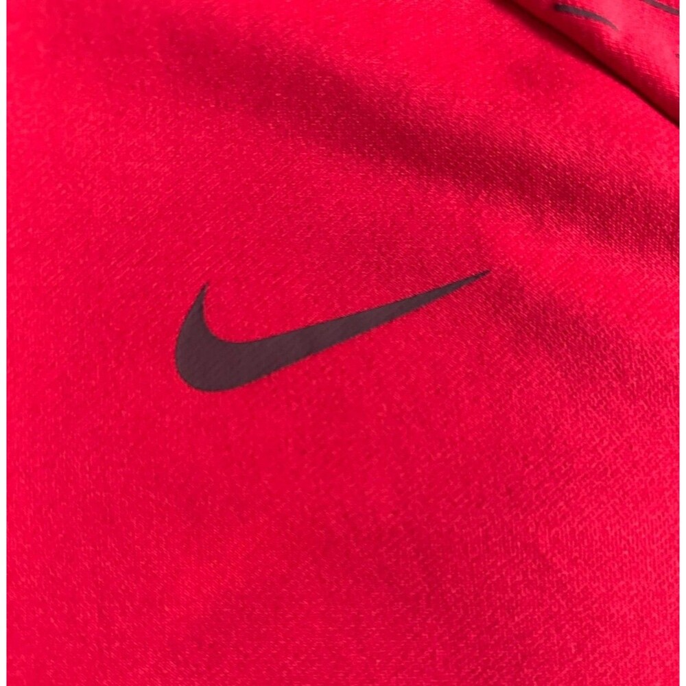 Nike Dri-FIT Pullover Hoodie Men’s 2XL Red Athletic Performance Swoosh - Picture 4 of 12